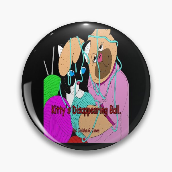 Item preview, Kitty's Disappearing Ball. designed and sold by Jacklyn G.  Jones.