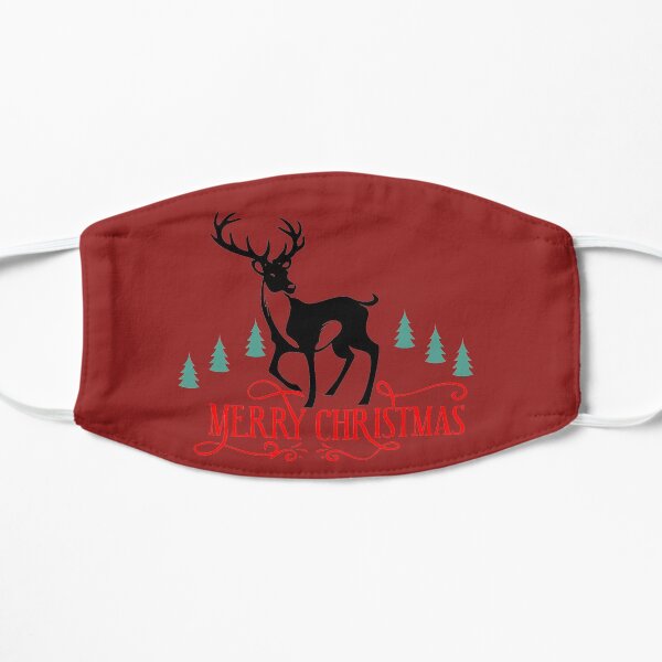 Chemise de Noël de cerf | T-shirt et MUG de cerf joyeux Noël Masque sans plis