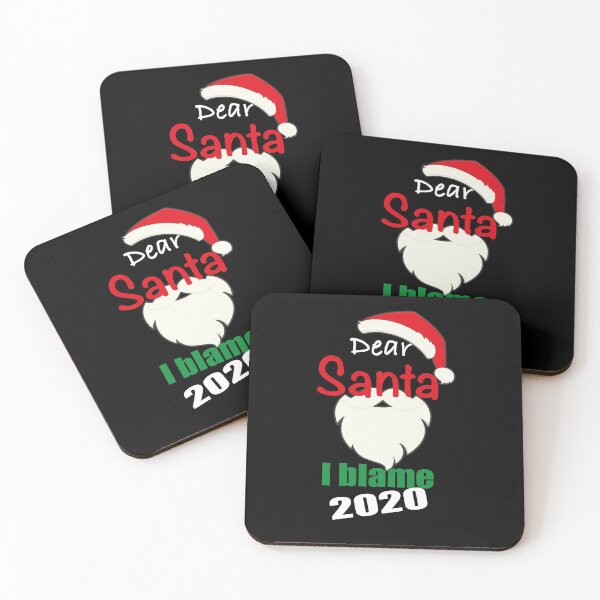 Item preview, Dear Santa, I blame 2020 designed and sold by orangeblue21.
