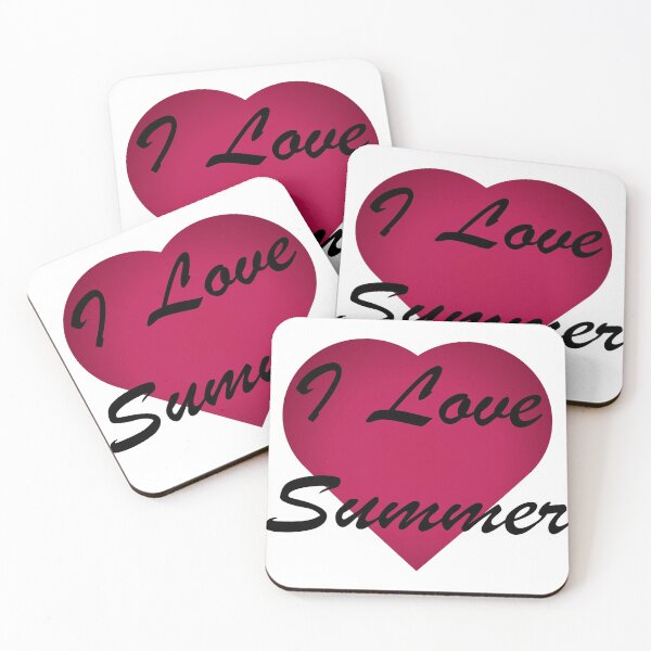 Item preview, I love summer stickers designed and sold by glitchman2.