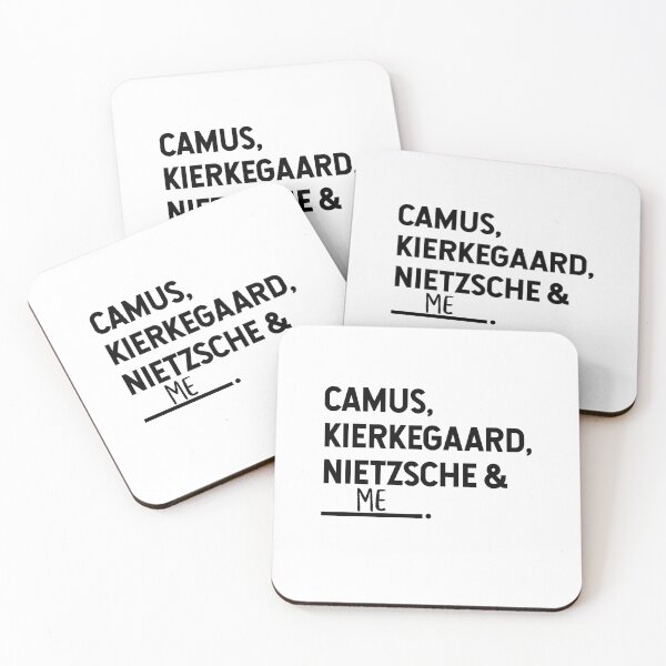 Item preview, Camus, Kierkegaard, Nietzsche, and me designed and sold by lolquotes.