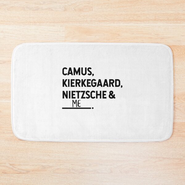 Item preview, Camus, Kierkegaard, Nietzsche, and me designed and sold by lolquotes.