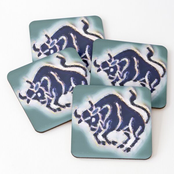 Item preview, Taurus in Blue designed and sold by m2inspiration.