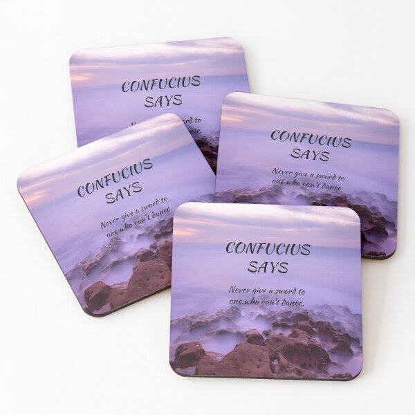 Item preview, Confucius Says One who can't dance designed and sold by starshiporion.