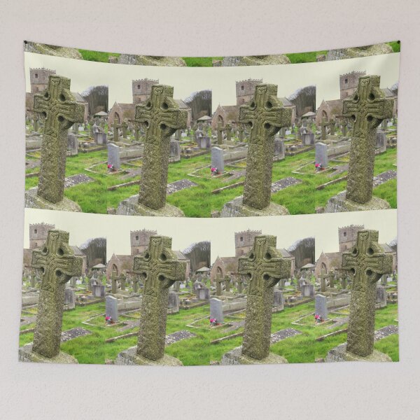 Item preview, Old Celtic Cross Headstone designed and sold by anitahiltz.