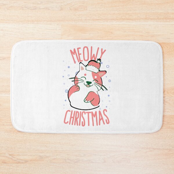 Item preview, Meowy Christmas Cute Funny Kawaii Cat Pun For Xmas  designed and sold by Sutra-Lotus-Co.