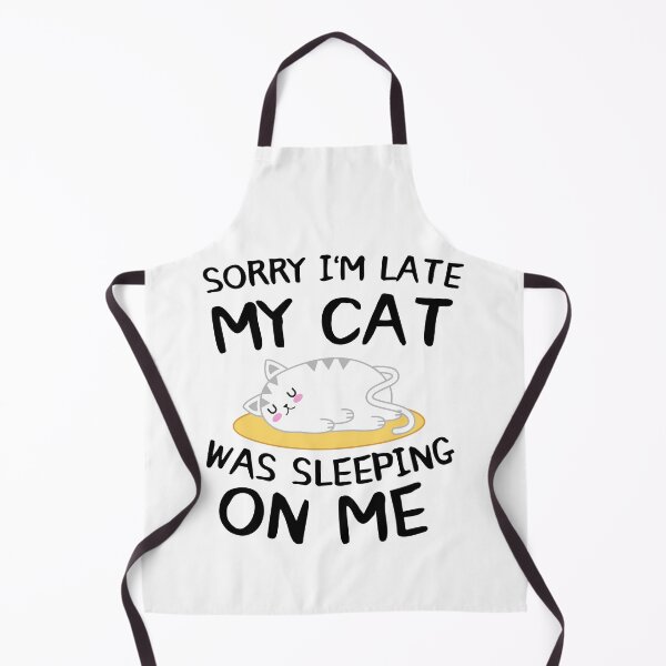 Item preview, Sorry I'm Late My Cat Was Sleeping On Me Car Lover designed and sold by Sutra-Lotus-Co.