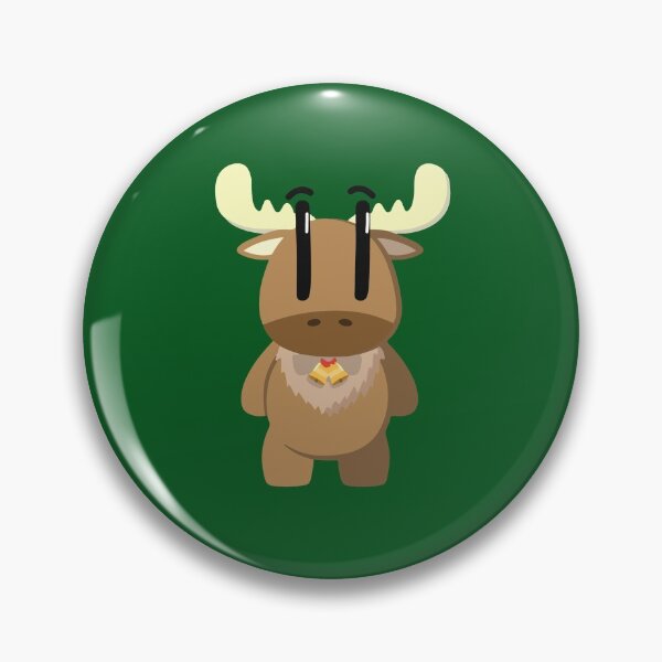 Item preview, Cute & chubby moose designed and sold by Pariunos.