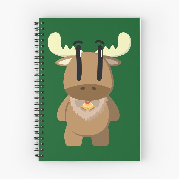 Item preview, Cute & chubby moose designed and sold by Pariunos.