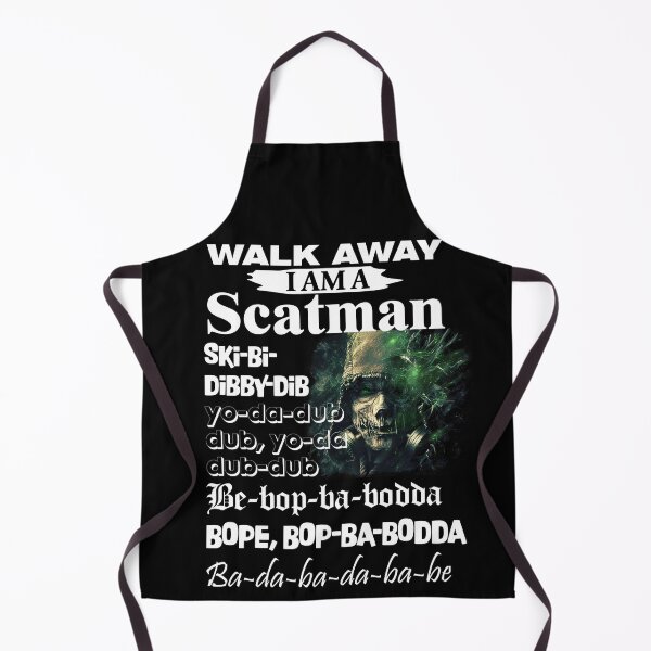 Item preview, Demon Warrior Walk Away I Am a Scatman Ski-Bi-Dibby-Dib designed and sold by Olivia-Evans.