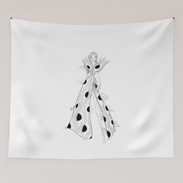 Item preview, Eye Inspired Ballgown Fashion Illustration - Iteration #35 Sketch designed and sold by Eva Phan.