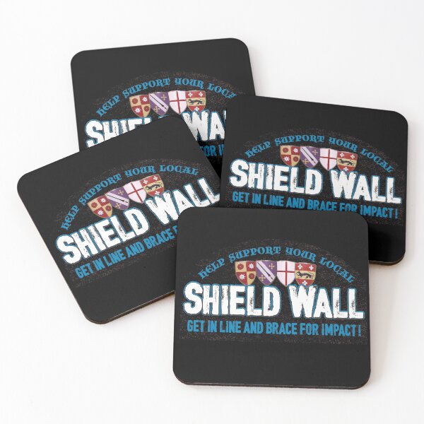 Item preview, Help support your local SHIELD WALL (Heater Shield Version) designed and sold by ArtsArtyArt.