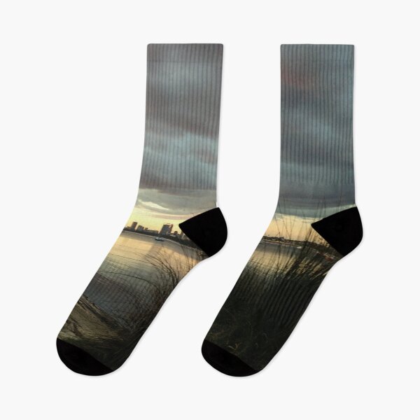 Item preview, Night Sky 2 | Sun Setting with Clouds | Mother Nature | Calm Waters designed and sold by JillyJ05.