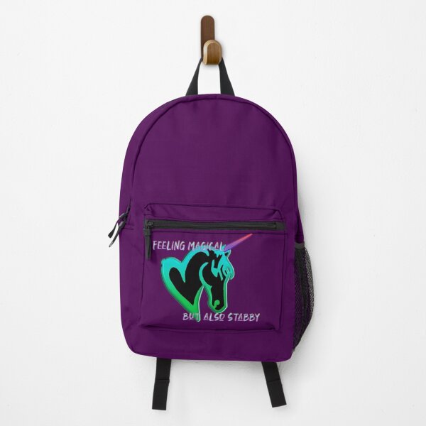 Item preview, Feeling Magical But also Stabby Unicorn designed and sold by Graykat.