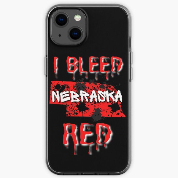 Nebraska Football GBR I Bleed Nebraska Red iPhone Soft Case