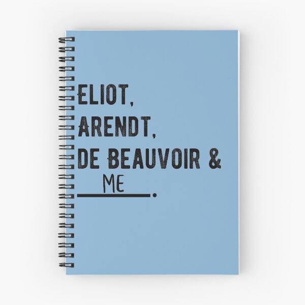 Artikelvorschau, Eliot, Arendt, De Beauvoir und ich entworfen und verkauft von lolquotes.