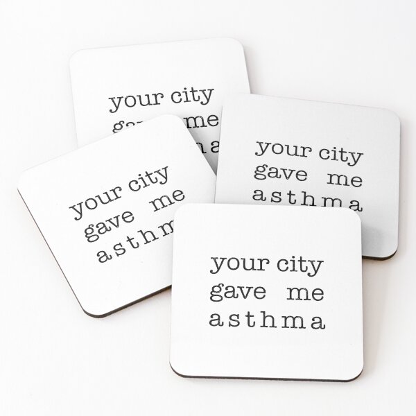 Item preview, Your City Gave Me Asthma designed and sold by ArqDezines.