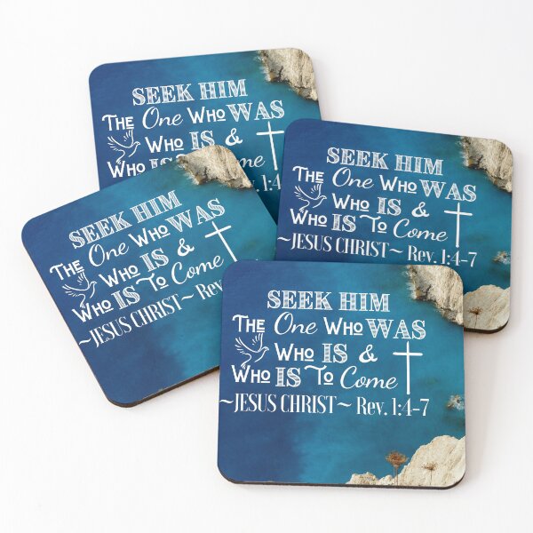 Item preview, Seek Jesus Challenge designed and sold by FigLeafProphet.