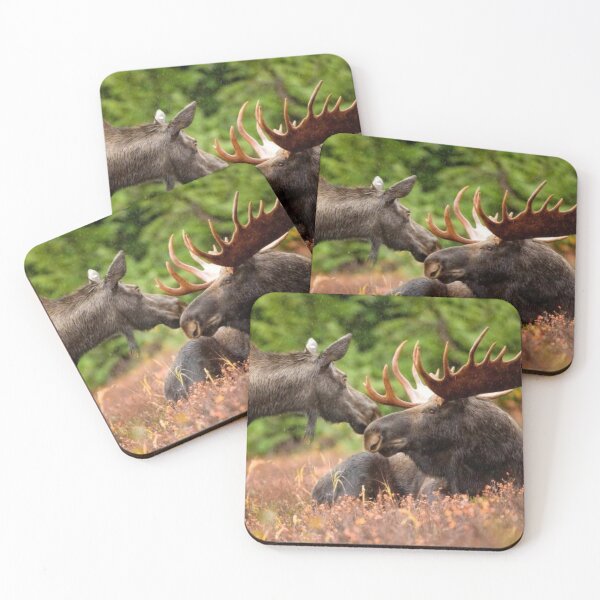 Item preview, A little moose love moment. designed and sold by Karine Dupras.