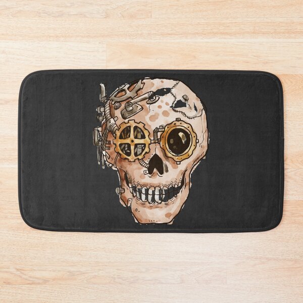 Item preview, Mechanical Skull designed and sold by MyDesignCrate.