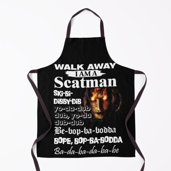 Item preview, Demon Warrior Walk Away I Am a Scatman Ski-Bi-Dibby-Dib designed and sold by Olivia-Evans.