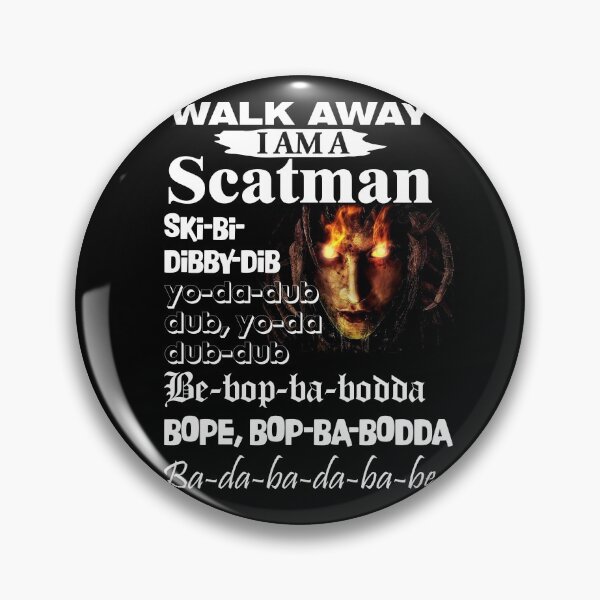 Artikelvorschau, Demon Warrior Walk Away Ich bin ein Scatman Ski-Bi-Dibby-Dib entworfen und verkauft von Olivia-Evans.