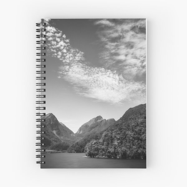 Item preview, Wonderful View in BW at Deep Cove in Doubtful Sound designed and sold by Danielasphotos.