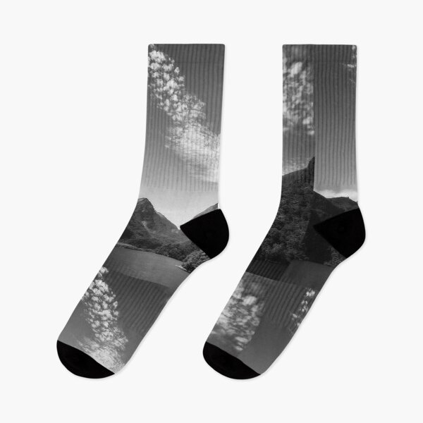 Item preview, Wonderful View in BW at Deep Cove in Doubtful Sound designed and sold by Danielasphotos.