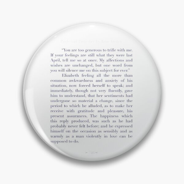 Item preview, Pride and Prejudice, Lizzie accepts Darcy’s Proposal designed and sold by Jadorefourier.