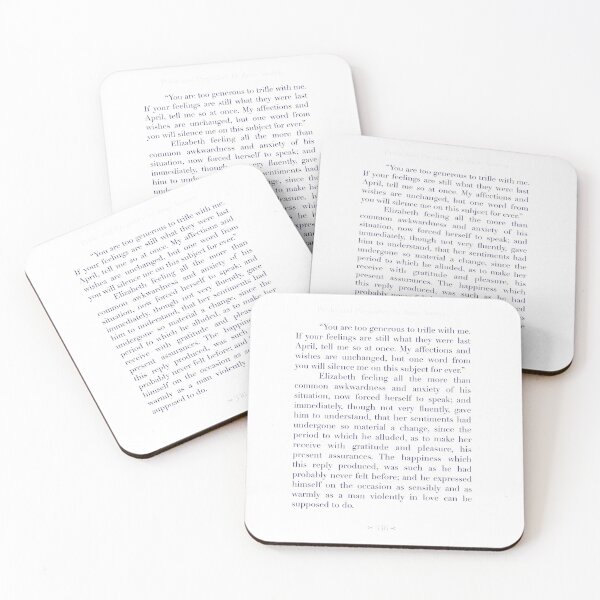 Item preview, Pride and Prejudice, Lizzie accepts Darcy’s Proposal designed and sold by Jadorefourier.