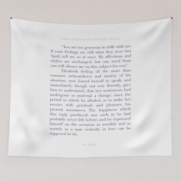 Item preview, Pride and Prejudice, Lizzie accepts Darcy’s Proposal designed and sold by Jadorefourier.
