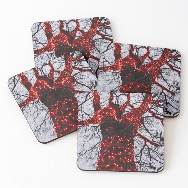 Item preview, Day Tree Lights Red  designed and sold by Andrew Morrell.