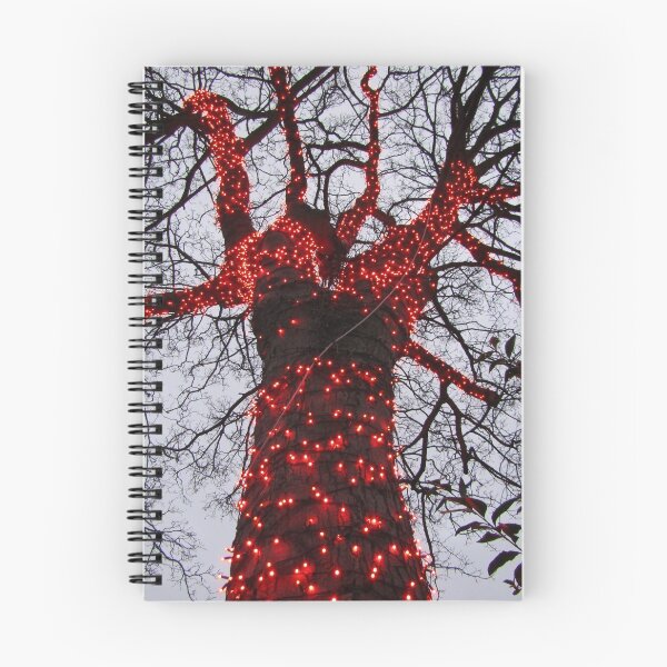 Item preview, Day Tree Lights Red  designed and sold by Andrew Morrell.