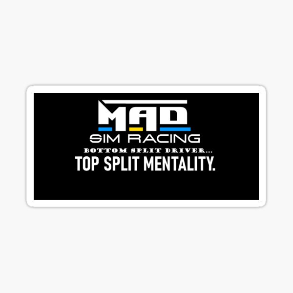 Top Split Mentality Sticker