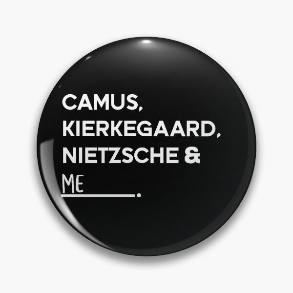 Item preview, Camus, Kierkegaard, Nietzsche and me designed and sold by lolquotes.