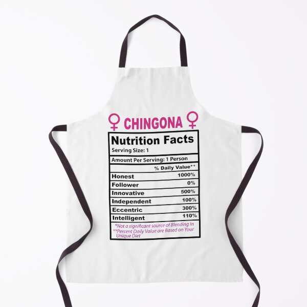 Item preview, Chingona Nutrition Facts designed and sold by omhersi.