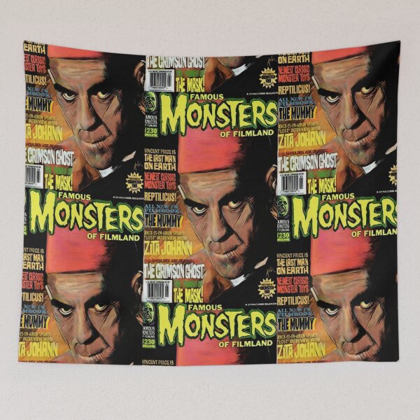 Item preview, Famous Monsters The Mummy designed and sold by NolaJere.