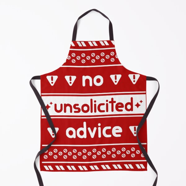 Item preview, No Unsolicited Advice - Christmas Design designed and sold by Karissa Harbridge.