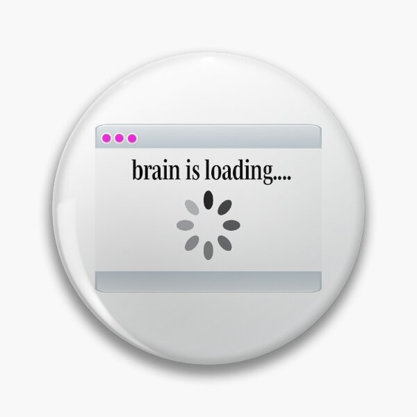Item preview, Brain is loading... designed and sold by alexsdrawingsco.