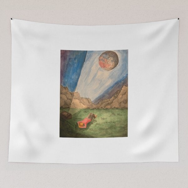 Item preview, "Pluto Projector" Rex Orange County Watercolor Painting designed and sold by Bloolily.