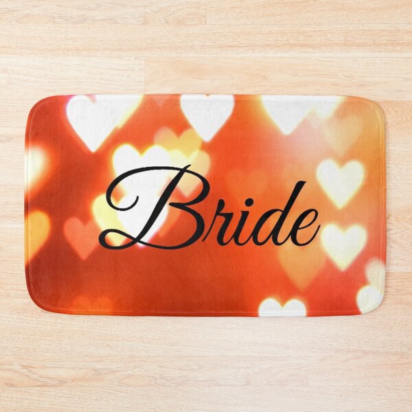 Item preview, Wedding Bride Black Letters and hearts designed and sold by edwardtiptonart.