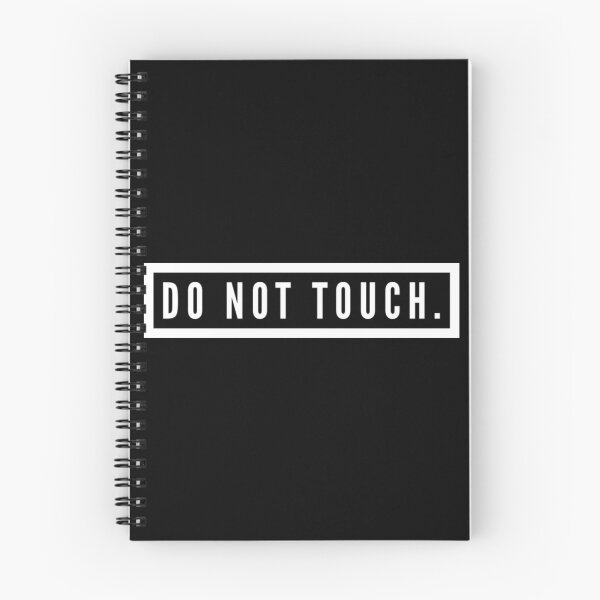 Item preview, Do Not Touch - White Letter designed and sold by Voidorama.