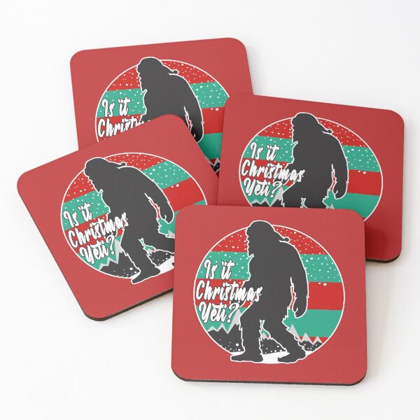 Item preview, Is it Christmas Yeti? Red Background designed and sold by SMilllar.