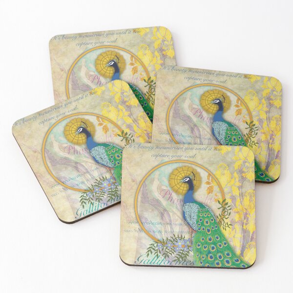 Item preview, Peacock Poster designed and sold by Cheryl Cadzow.