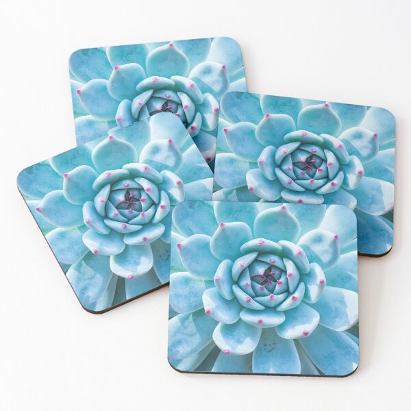 Item preview, Miniature Blue Succulent designed and sold by GoldfishEast.