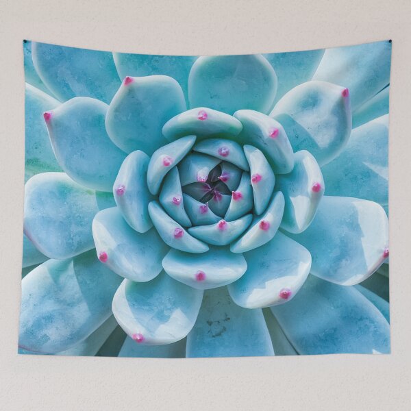Item preview, Miniature Blue Succulent designed and sold by GoldfishEast.