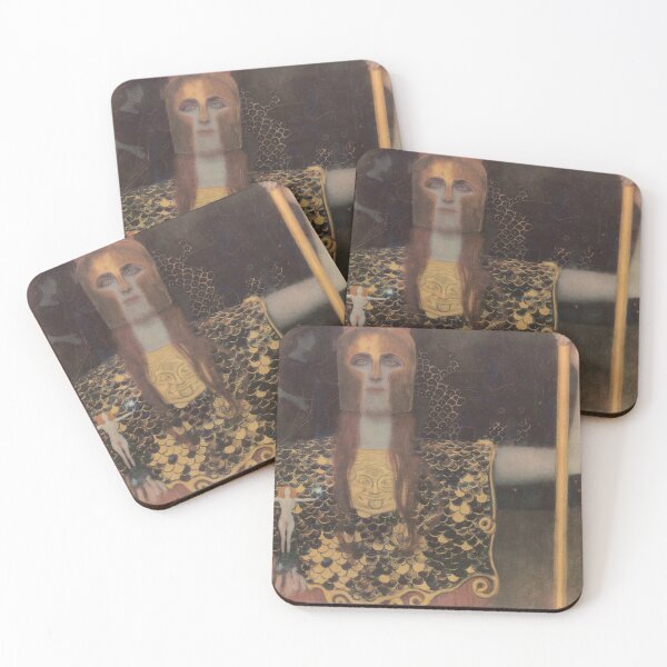 Item preview, Pallas Athene - Gustav Klimt - 1918 designed and sold by Gin  Neko.