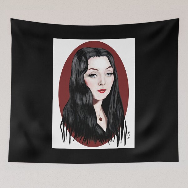 Item preview, Morticia's Portrait designed and sold by KimShakes.