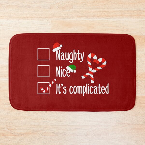 Item preview, Dear Santa Naughty Nice Its Complicated designed and sold by champagnemoment.