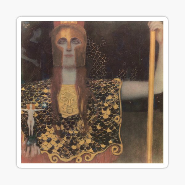 Aperçu de l'œuvre Pallas Athene - Gustav Klimt - 1918 créée et vendue par Gin  Neko.